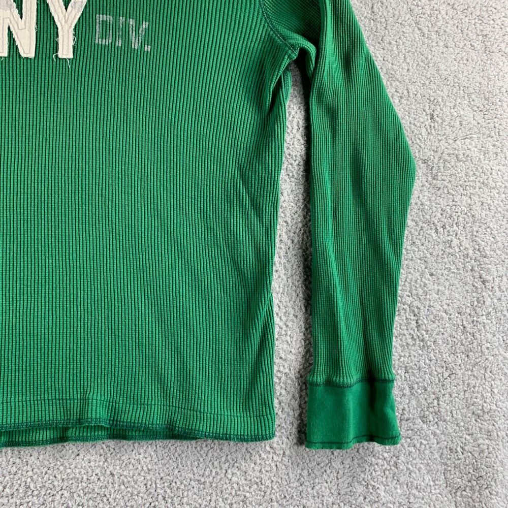 NEW Aeropostale T Shirt Mens 3XL Green Thermal Waffle Knit Pullover Heavyweight - Picture 6 of 16